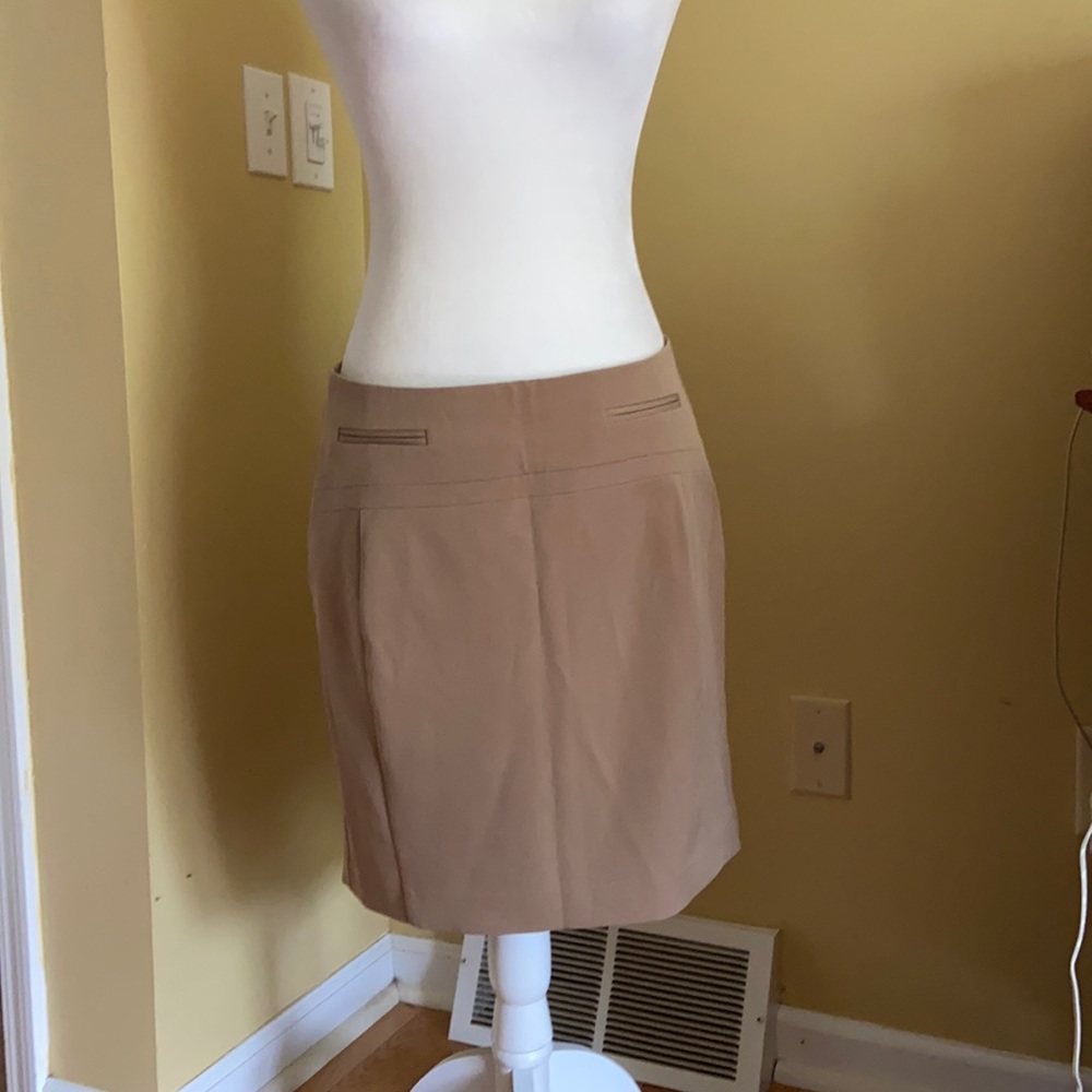 Express Tan Pencil skirt